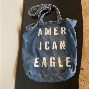 American eagle distressed bag